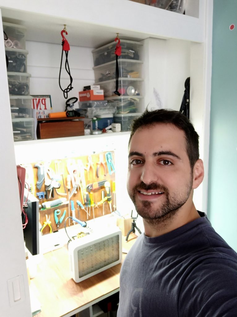 Emiliano Grigioni en el Taller de Caballito de Insuled