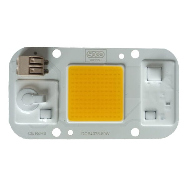 Chip Led COB YXO 50w Blanco Calido Cultivo Indoor